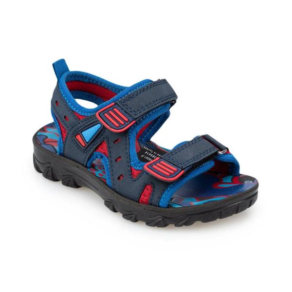 

sneakers flo 91.510241.p navy blue male child sandals polaris, Black;red