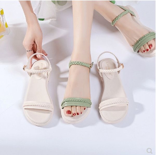 

2023 summer luxury g sandals designer women flip flops slipper fashion genuine leather slides metal chain ladies casual shoes, Black