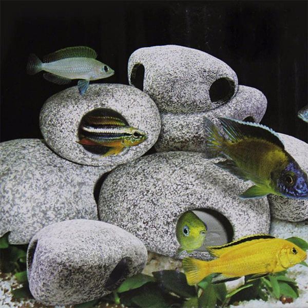 

decorations creative simulate stone for fish tank aquarium decoration