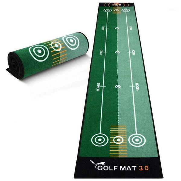 

golf training aids 1pc carpet mini putting ball pad practice mat machine washable indoor outdoor office two-way1