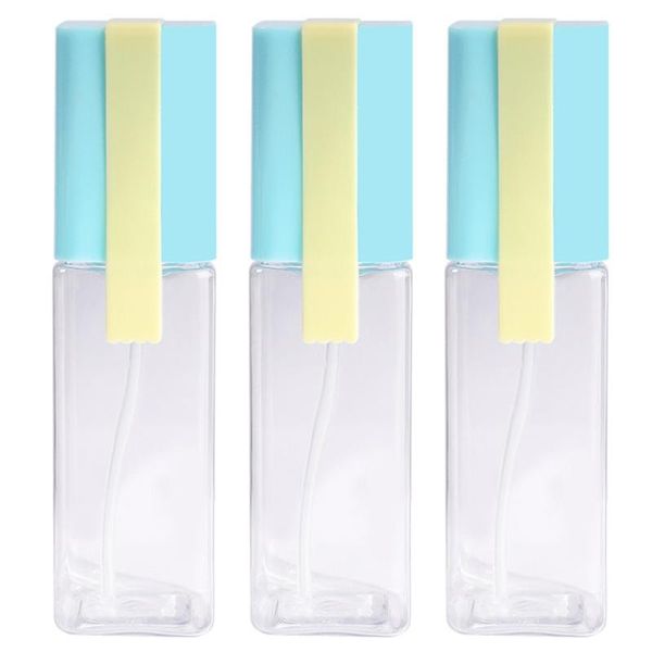 

3pcs useful mini portable clear dispenser travel bottle cosmetic container
