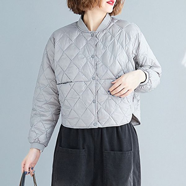 

2021 New winter and autumn basic long female short casual jacket YOWY, Black