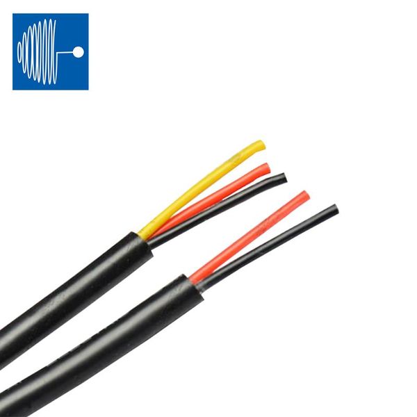 

other lighting accessories shengpai vde 5m h03vv-f 70 degree 300v black 2*0.75mm 3*0.75mm sheath flexible pvc insulated power cord with roun