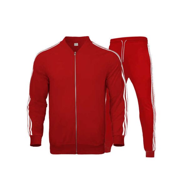 

black tracksuit trousers cotton casual outfit men sweat suits soccer trasksuit, Gray