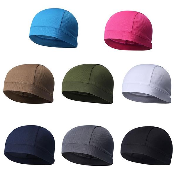 

outdoor sport cycling helmet cap quick drying men cycling hat skull cap bike motorbike helmet inner hat riding