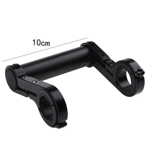 

bike handlebars &components 100mm bicycle light holder handlebar extender clamp 31.8mm cycling frame double extension mount for