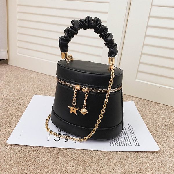 

luxury handbag women bag leather bucket bags for women crossbody shoulder bag stone pattern female handle purse female bolso c0228
