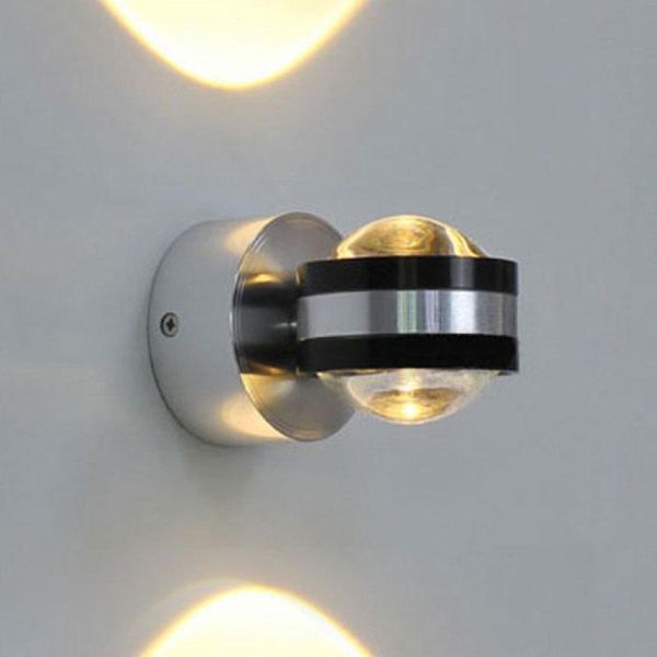 

modern simple led 6w home improvement wall light glass personality creativity decoration wall lamp