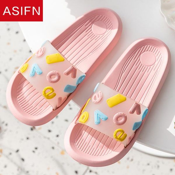 

slippers asifn summer sandals women's cute home ladies bathroom bathing eva soft bottom male couple wholesale, Black