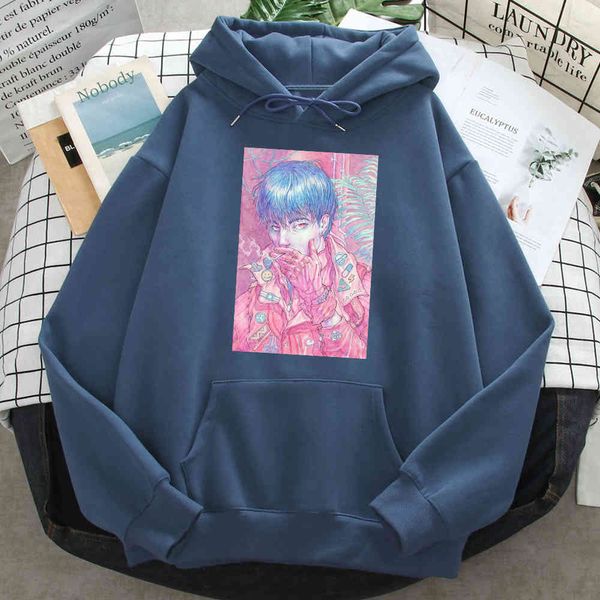 

men's hoodie, cartoon street cloth, hip hop, retro style, harajuku, short sv, Black