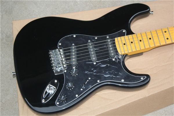 

custom custom version 6 string master electric guitar black matte