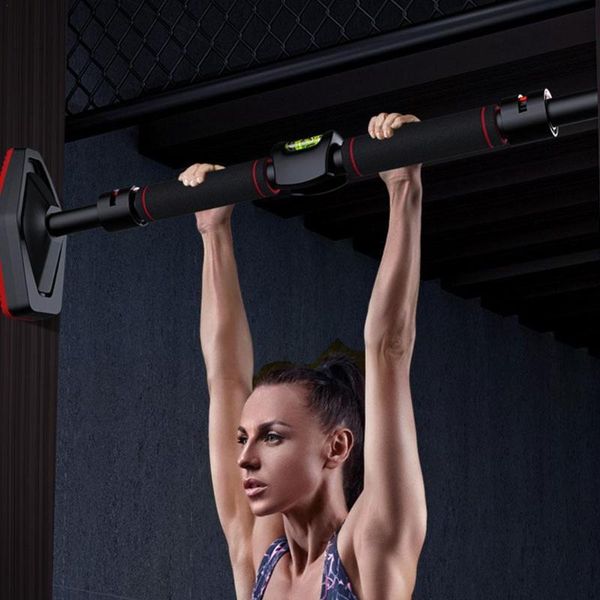 

horizontal bars secure home pull-up bar adjustable stainless steel fitness equipment gym workout pole widened base,horizontal