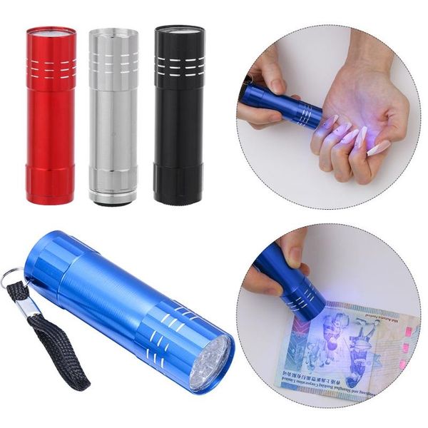 

nail dryers mini uv lamp 9 led lights gel fast drying manicure tool dryer