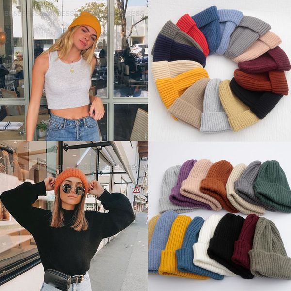 

new solid knitted warm soft hats for beanie fashion winter women casual caps hair accessories, Blue;gray