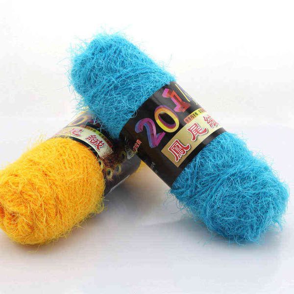 1PC Kaschmir Schal Handwerk Häkeln Farbe DIY Thread DIY NEUE 75g Garn Baby Soft Craft DIY Bunte Wolle handgemachte Babycare Thread Y211129