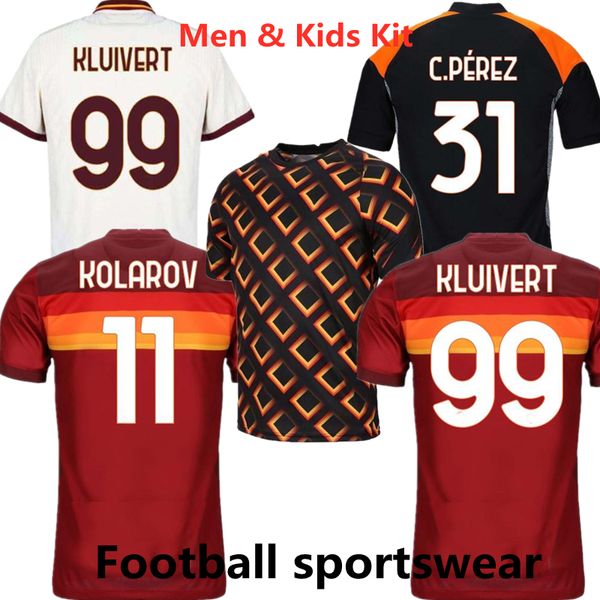 

m k h i t a r y a ndzekototti zaniolo soccer shirt de rossi kluivert florenzi 4xl men's soccer shirt uniform, Black;yellow