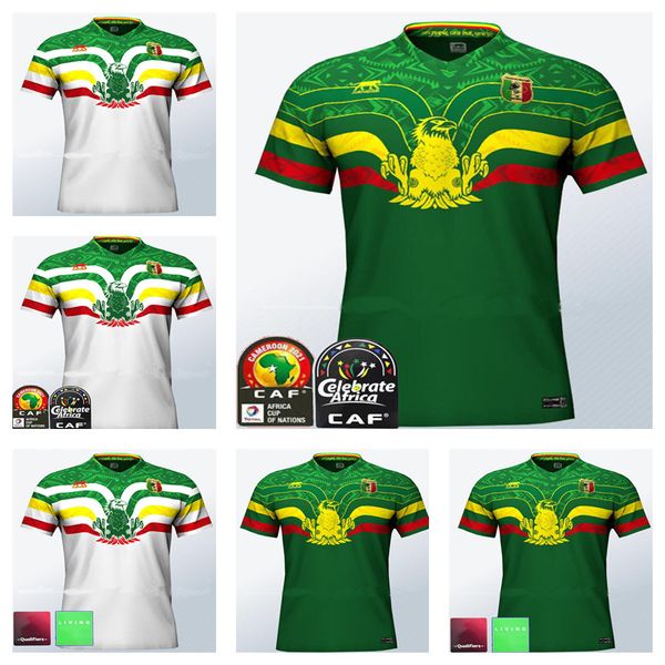 

22 23 mali soccer jerseys national team bissouma fofana el bilal camara haidara hamary.t home yellow away white 2022 2023, Black;yellow