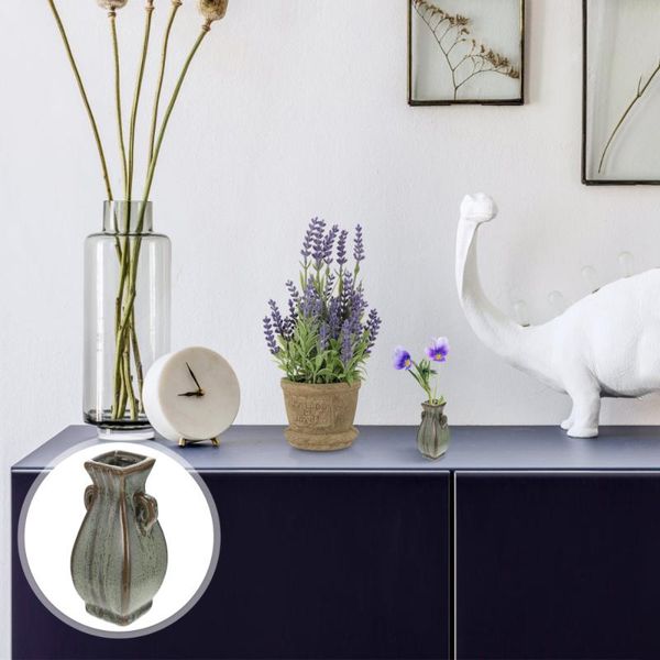 

vases 2pcs deskmini ceramics vase tabledecorative home flower container