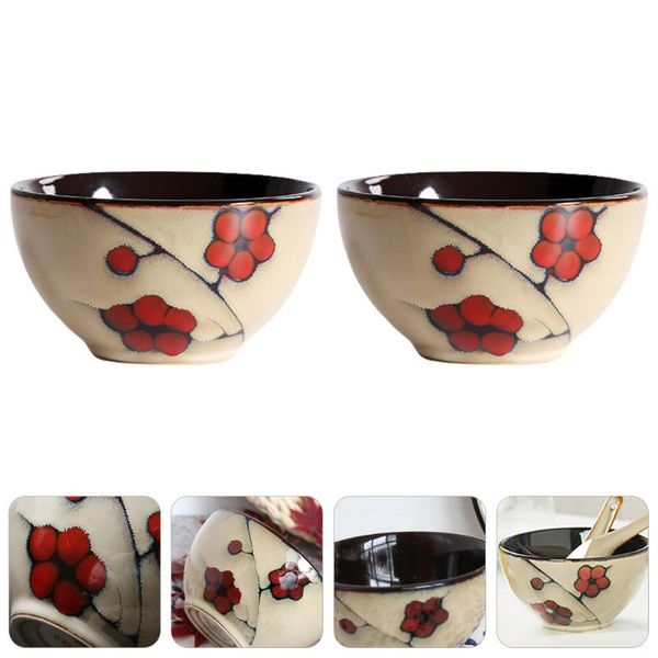 

chopsticks 2pcs creative ceramic bowl japanese style dining for home