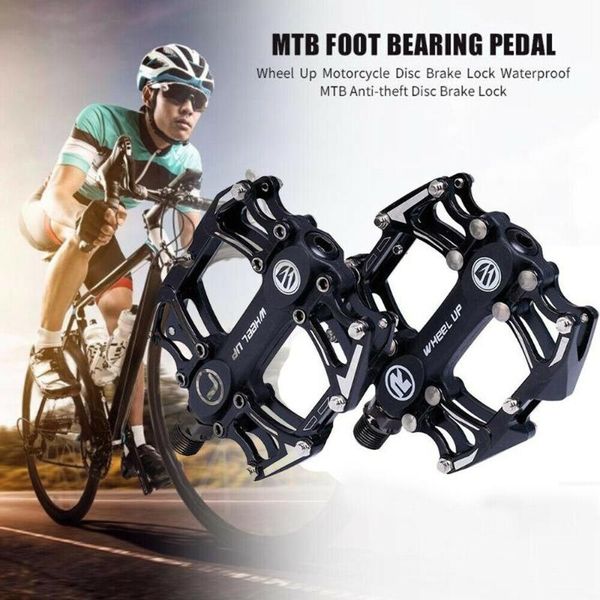 

bike pedals high-quality non-slip foot pedal bicycle aluminum alloy sealed bearing platform flat for mtb mountain