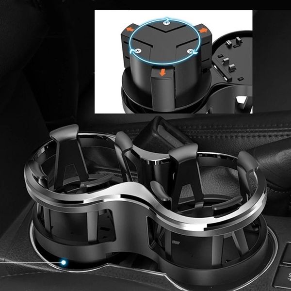 

car organizer suv multifunction seat double cup holder drink bottle storage box