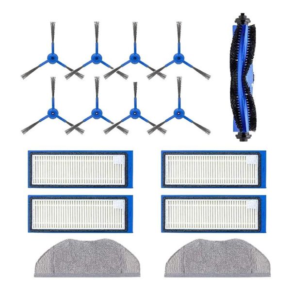 

vacuum cleaners 1 x main brush, 8 side brushes, 2 filters, mop cloths for eufy robovac l7 cleaner robot cleaner.