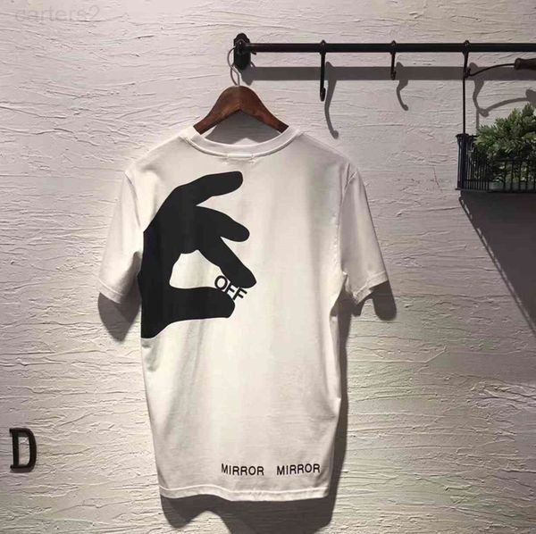 

arrival brand luxury t shirts clothing short knitted o-neck designers off casual t-shirts men hip hop tshirt printing leisure cotton homme, White;black