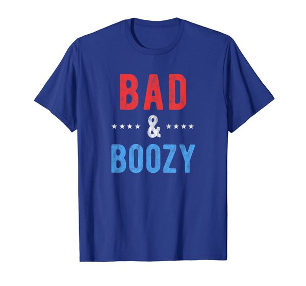 

Bad Boozy Shirt 4th July Women Patriotic Memorial Day, Mainly pictures