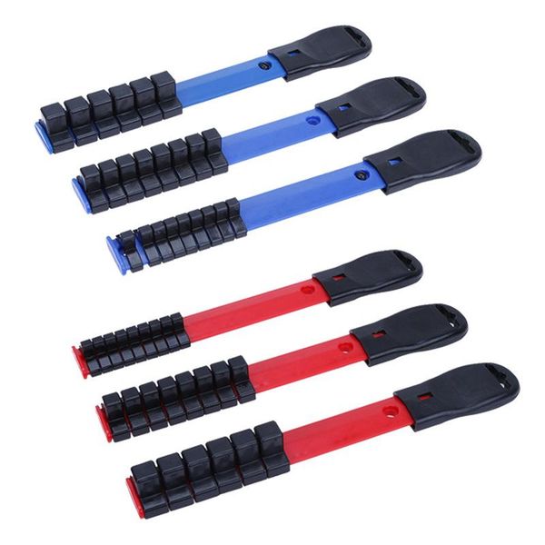 

hand tools 3pc/set 1/4" 3/8" 1/2" sockets rack storage rail plastic sleeve holder tool organizer wrench holderstools set