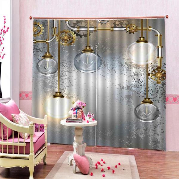 

curtain & drapes light curtains luxury blackout 3d window for living room