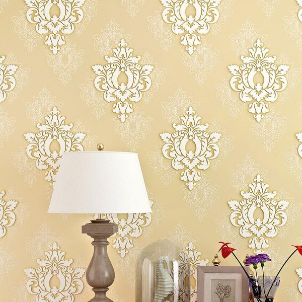 

wallpapers shuhiko papel de parede pressure 3d non - woven wallpaper luxury european style living room background wall paper
