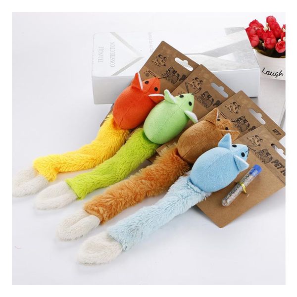 

cat toys plush interactive simulation long tail mouse pet toy mice shape kitty playing accessories supplies for cats dogs