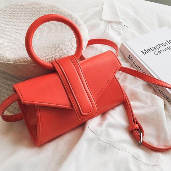 

shoulder bags tote bag 2021 korean version of the portable texture wild small square fashion simple messenger
