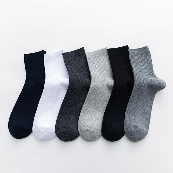

men's socks spring summer thin casual business pure cotton deodorant sweat-absorbent,breathable short tube, Black