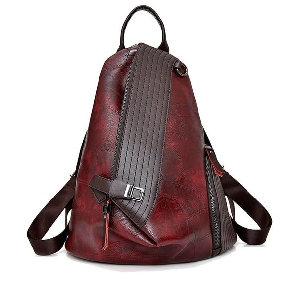 

outdoor bags 2021 spring korean student casual school for teenage girls travel backpack women leather fashion backpacks mochila feminina