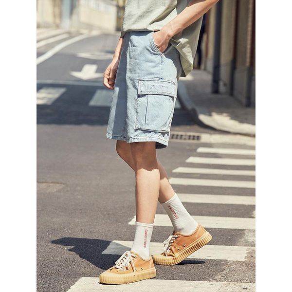 

men's shorts fashion mens cargo pants casual summer outdoor chinese style hip hop regular spodenki do biegania sweatpants bd50cs, White;black
