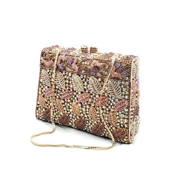 

evening bags women party handbag diamonds luxury feather crystal clutches elegant classical purses bridal wedding bag