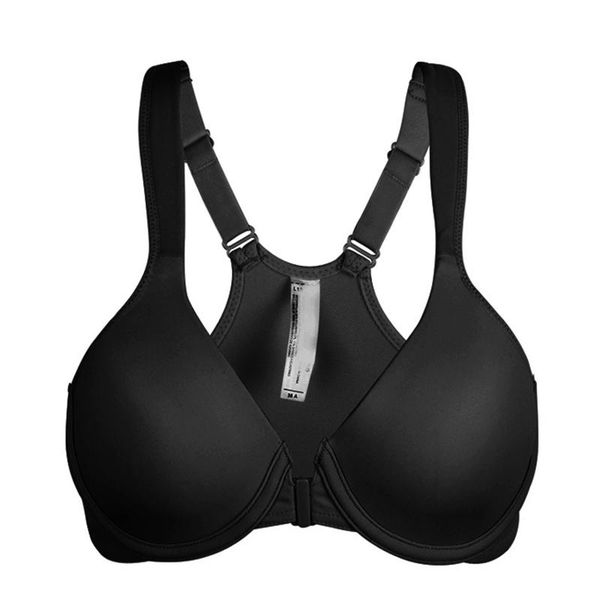 

36-44 b c d dd ddd dddd cup bra for full-figured women front closure push up bras ultra-thin plus size underwire underwear, Red;black