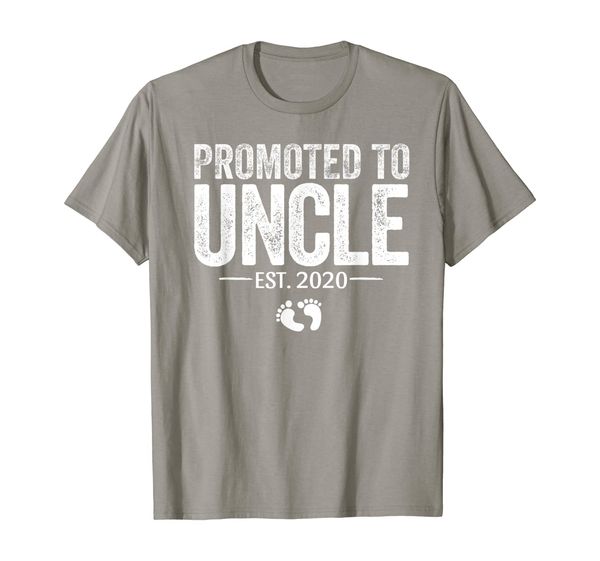 

promoted to uncle 2020 t shirt pregnancy announcement, White;black