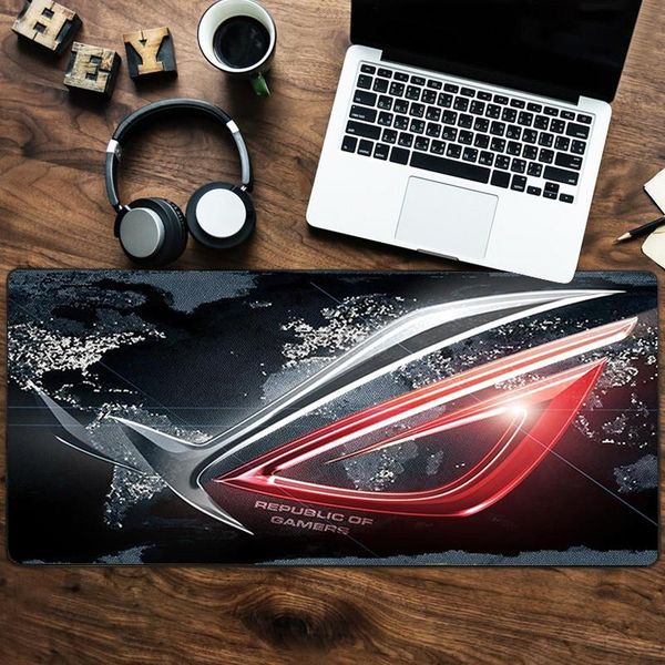 

mouse pads & wrist rests large gaming pad mat keyboard desk table gamer mousepad for lapnotebook rog