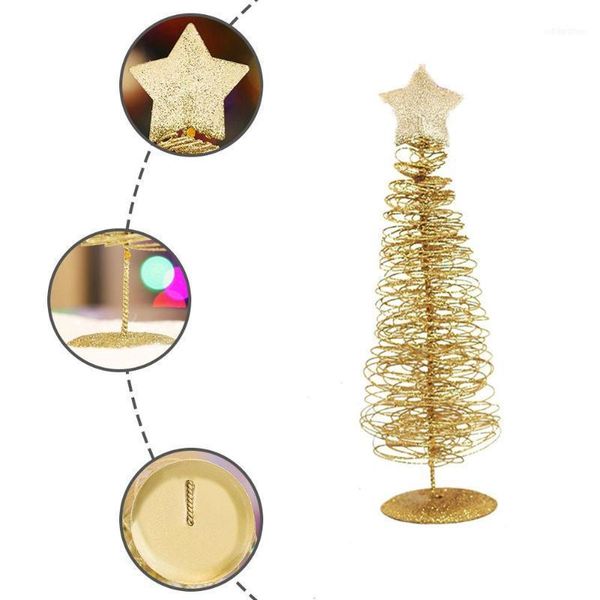 

christmas decorations iron tree mini small for bar and party oranments1