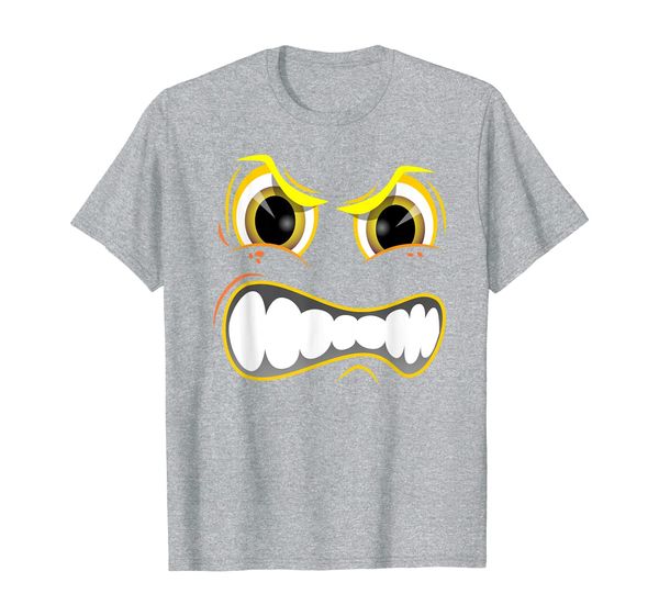 

rage monster t-shirt, White;black