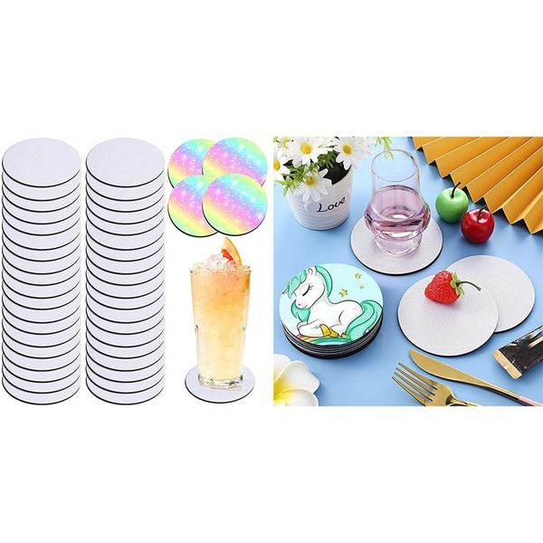 

party favor round sublimation blank heat transfer pressed