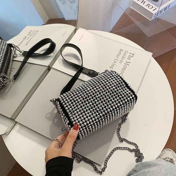 

hbp luxury designerautumn new style studded diagonal leisure trend shoulder pillow bag