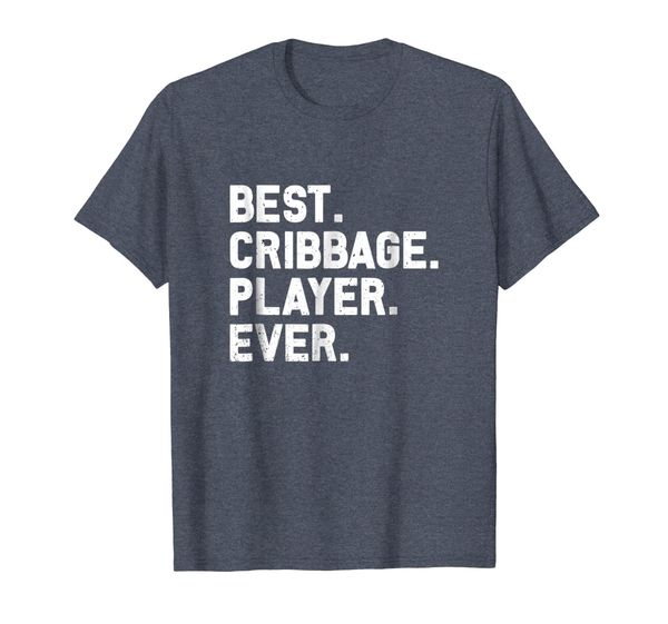 

cribbage player ever shirt - funny cribbage tee shirt, White;black