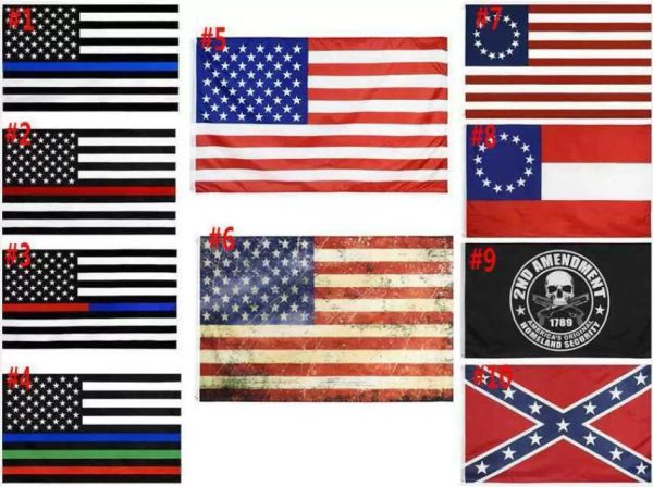 

american flag 90cmx150cm law enforcement officer second amendment bill us police fine blue line american betsy ross