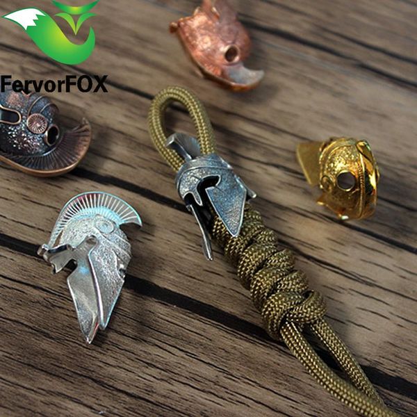 

spartan paracord beads metal charms for paracord bracelet accessories survival,diy pendant buckle for knife lanyards