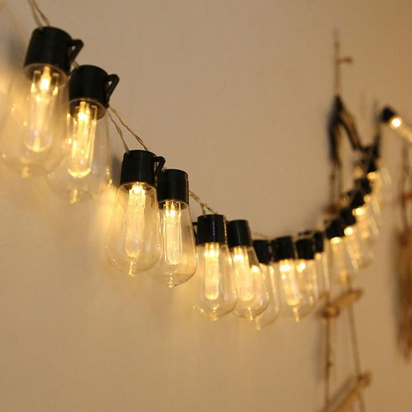 

solar lamps led lights outdoor 10/20 vintage bulb 3.5m / 5m light power fairy lamp sun garland garden christmas decoration