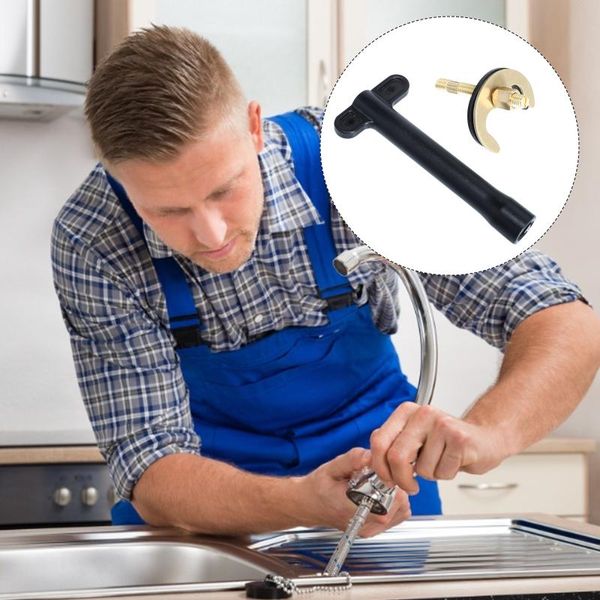 

kitchen faucets 1 set and cold horseshoe piece mounting fastening fixture kit