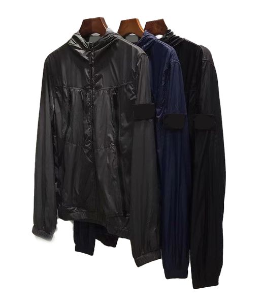 

cptoney astone is lan d men's jackets designer armbands fashion jacket with zip pocket elastic edge, Black;brown